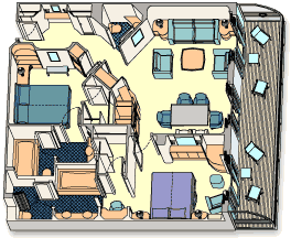 Two-Bedroom Suite with Verandah